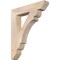 Ekena Millwork Olympic Slat Smooth Bracket, Douglas Fir, 5 1/2"W x 32"D x 38"H BKT06X32X38OLY06SDF - alternate 1